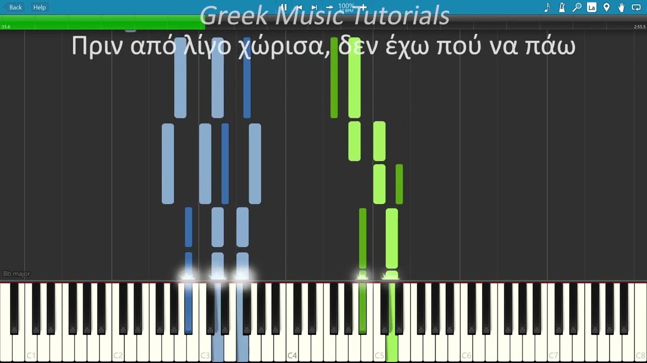 Ο ταξιτζής - Στράτος Διονυσίου [Δωρεάν Παρτιτούρες] [Synthesia Cover]