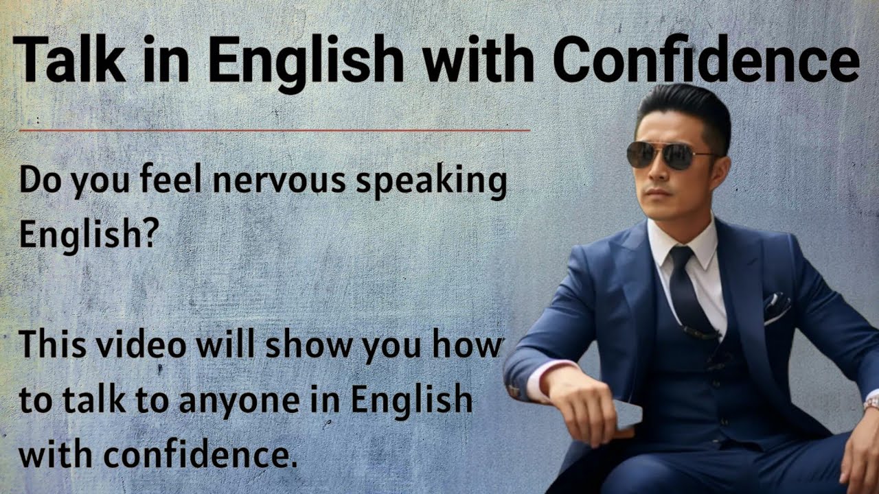 How to Talk to Anyone in English With Confidence || Graded Reader || Improve Your English.