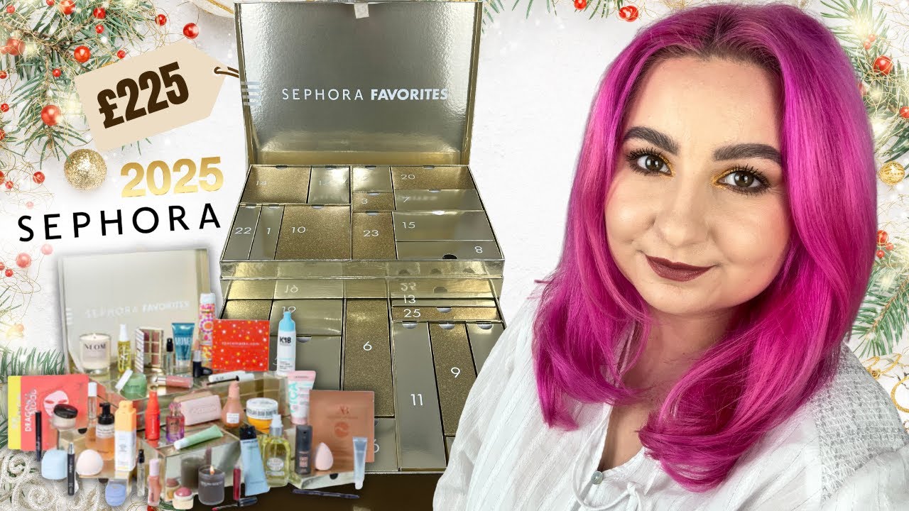 SEPHORA UK 2025✨KALENDARZ ADWENTOWY ✨UNBOXING