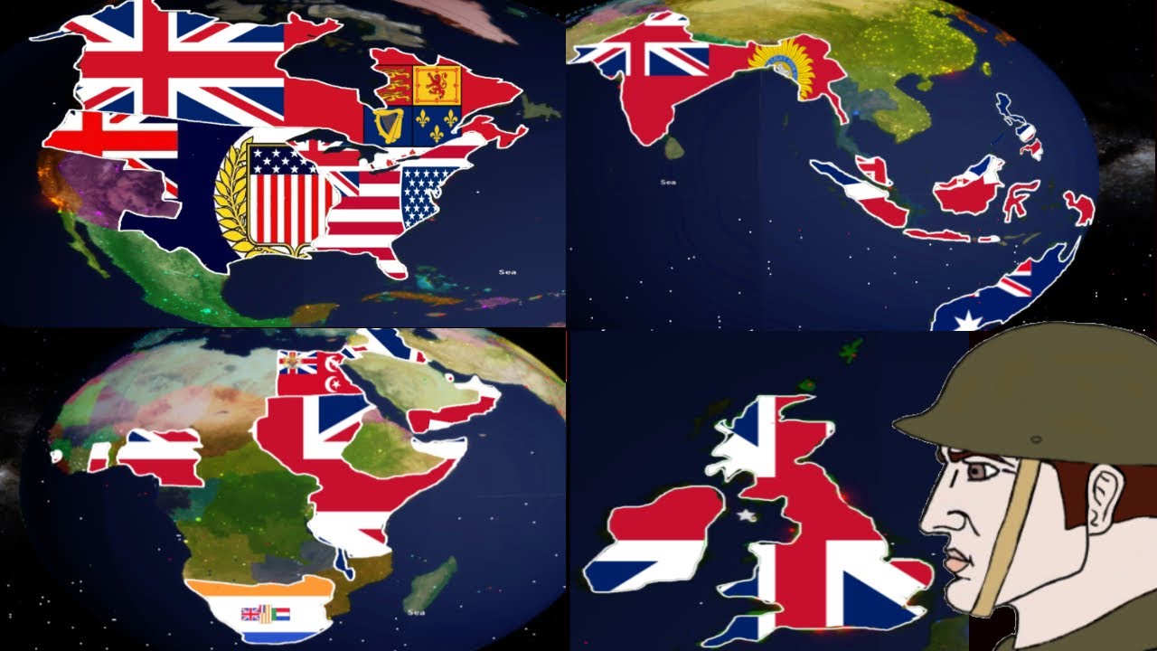 Britain Re-Claims its Empire and its Colonies. - Rise of nations Roblox.