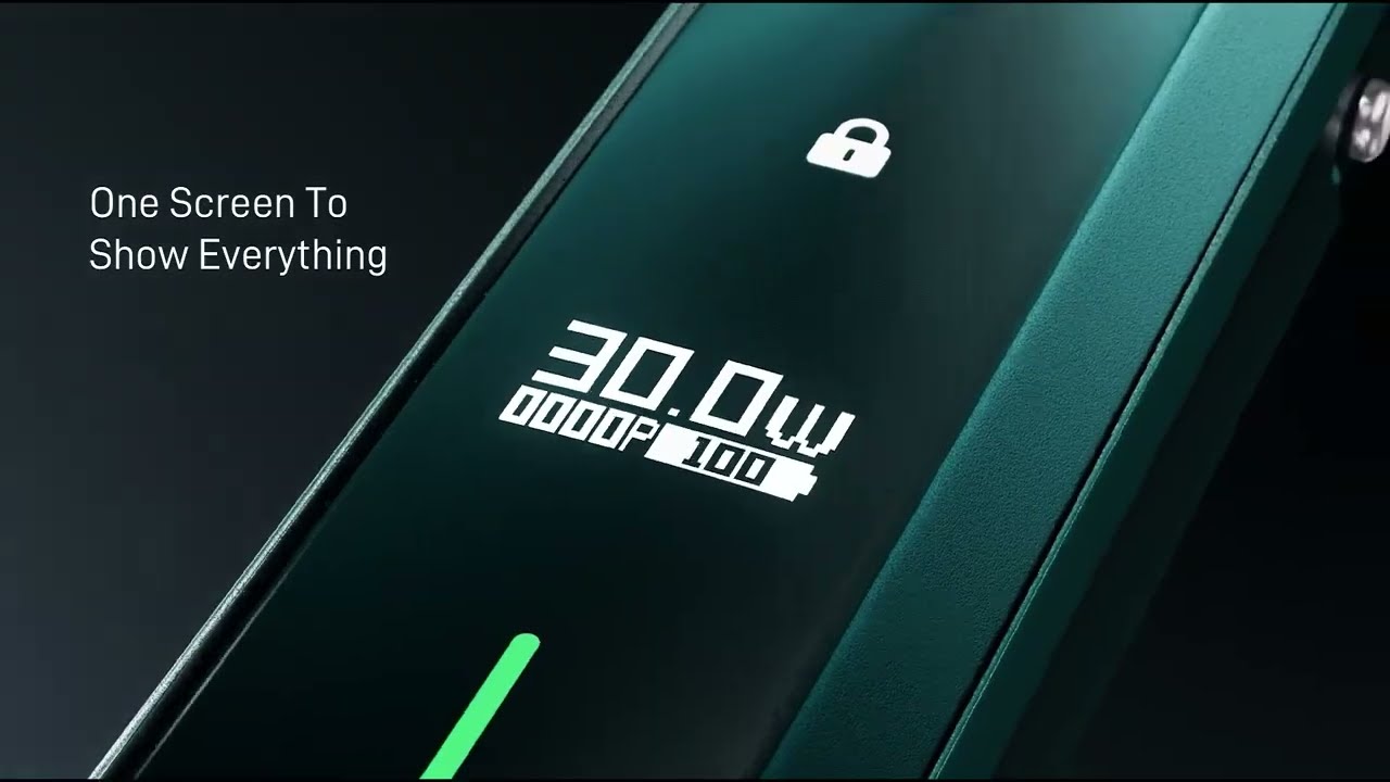 VAPORESSO XROS PRO one screen to show everything