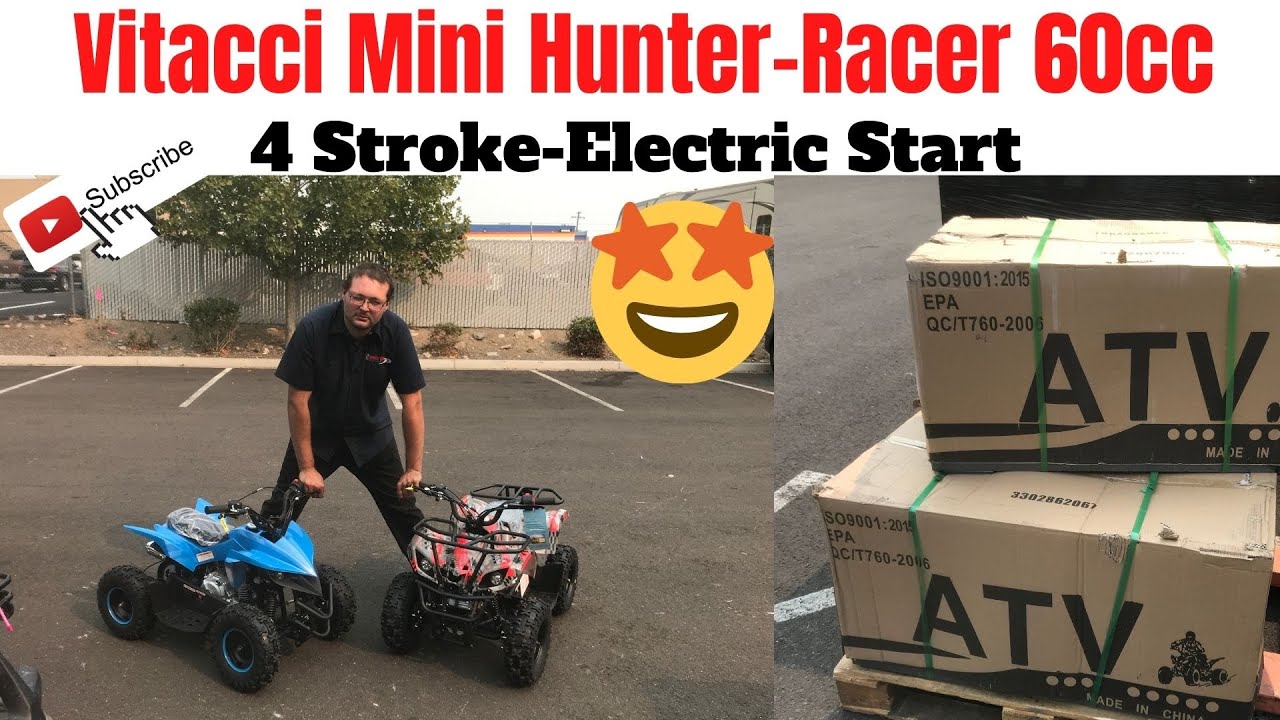 Vitacci Apollo Mini Hunter 60cc Kids ATV