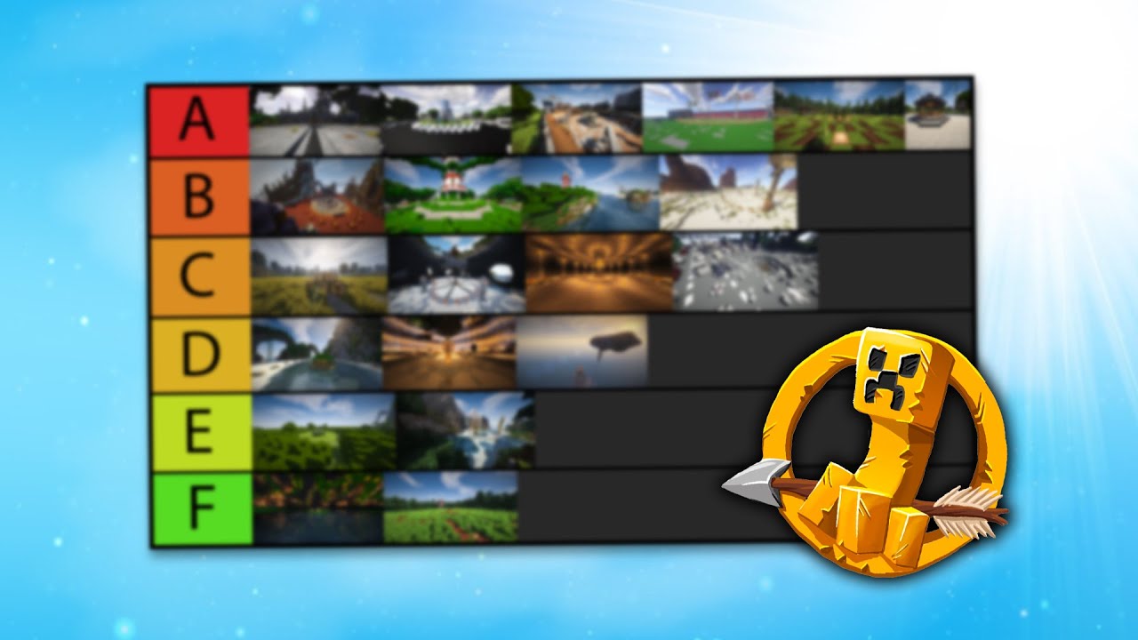 The Survival Games Map Tier List