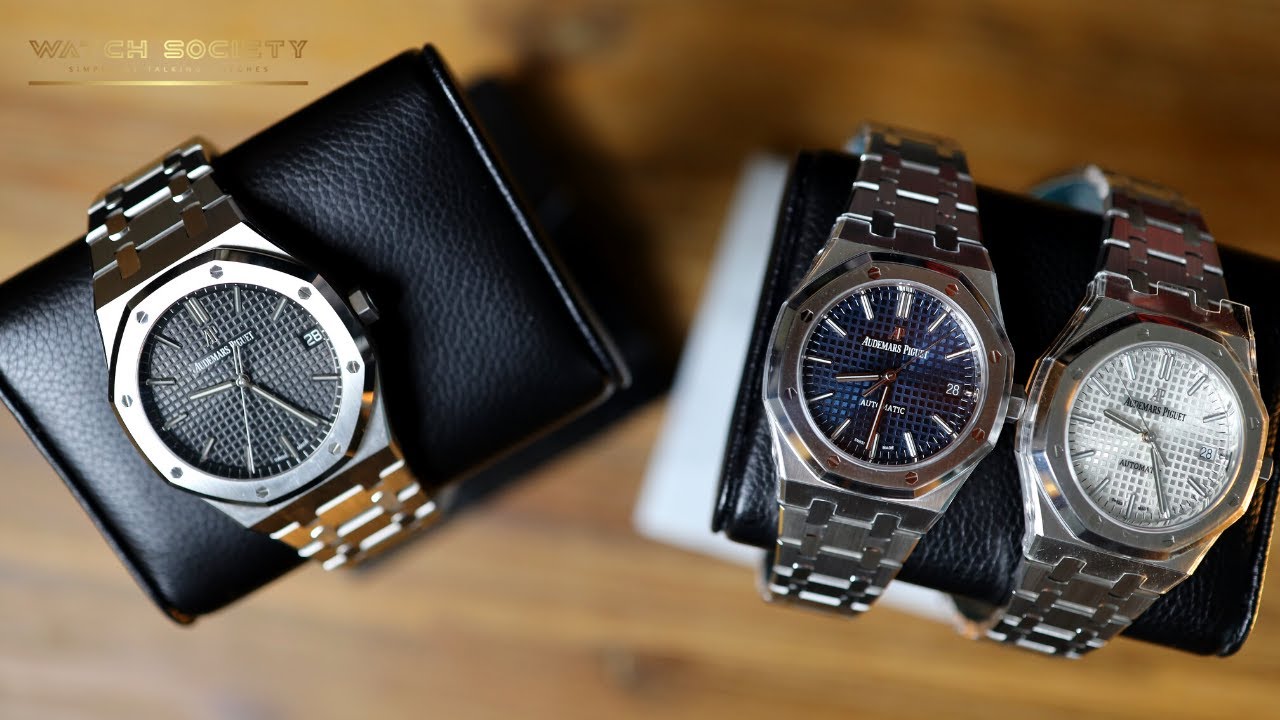 Покупка НОВЫХ часов Audemars Piguet Royal Oak 15450 с синим циферблатом в бутике AP