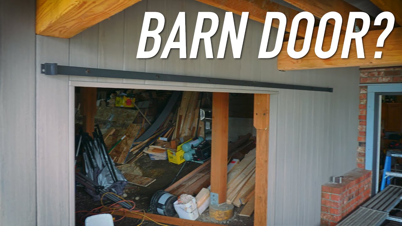 Build Update: Setting Up For A Barn Door || Dr Decks