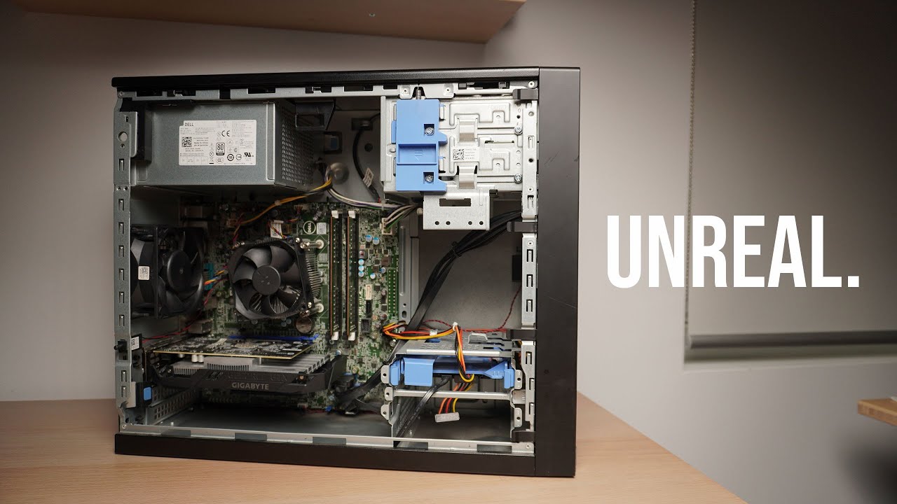 this isn't your ordinary dell optiplex pc flip...