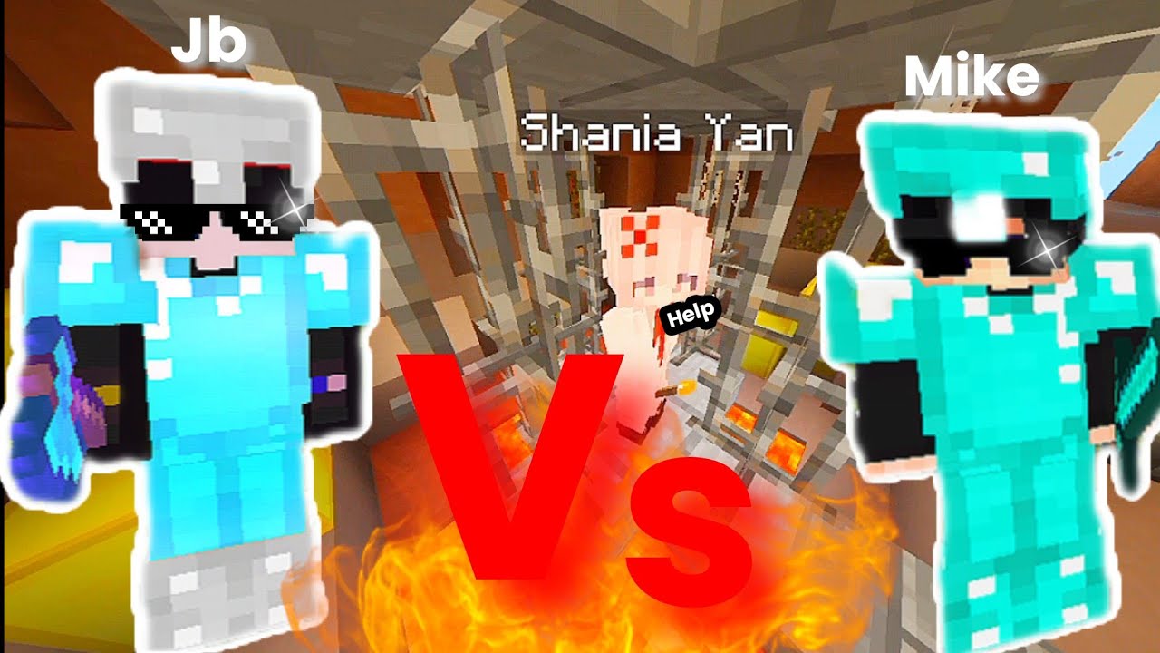 Nag laban kaming dalawa ni mike sa Minecraft | TAGALOG |