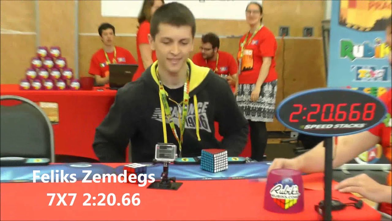 Récords cubo de rubik / Todos los WR del cubo de rubik