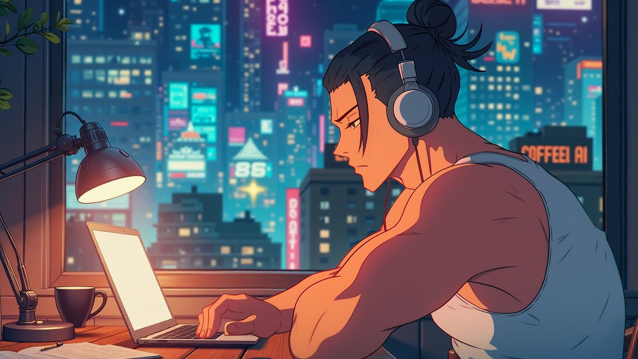 Jujutsu kaisen rainy night 🌧️ Lofi hip hop mix ~ Music for Mental Healing and Relaxation