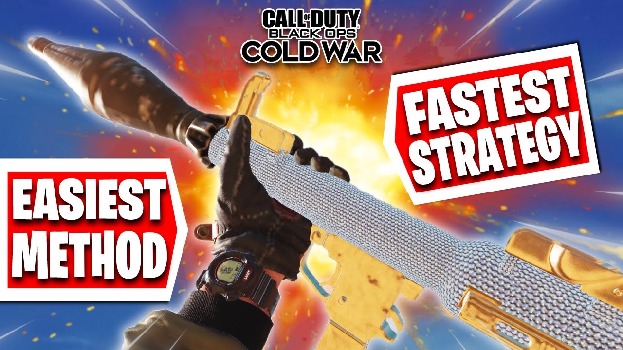 How to get the RPG GOLD (Fastest & Easiest Strategy) Cold War (Road to Dark Matter)