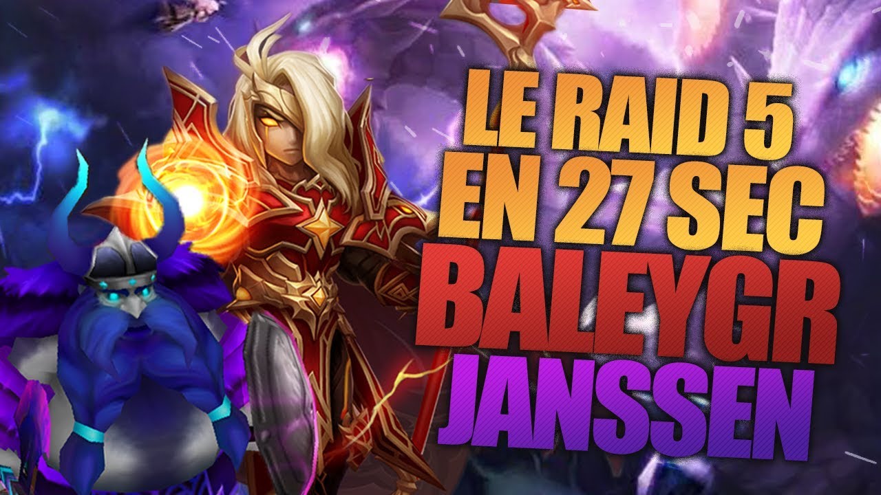 LE RAID EN 27 SECONDES ! BALEYGR ET JANSSEN !