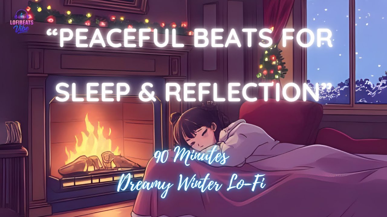Dreamy Winter Lo-Fi ❄️ | 3h Peaceful Beats for Sleep & Reflection