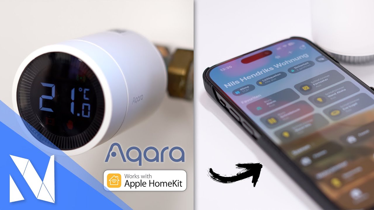 Smart heizen und Geld sparen - Aqara Heizkörperthermostat mit HomeKit-Support! | Nils-Hendrik Welk