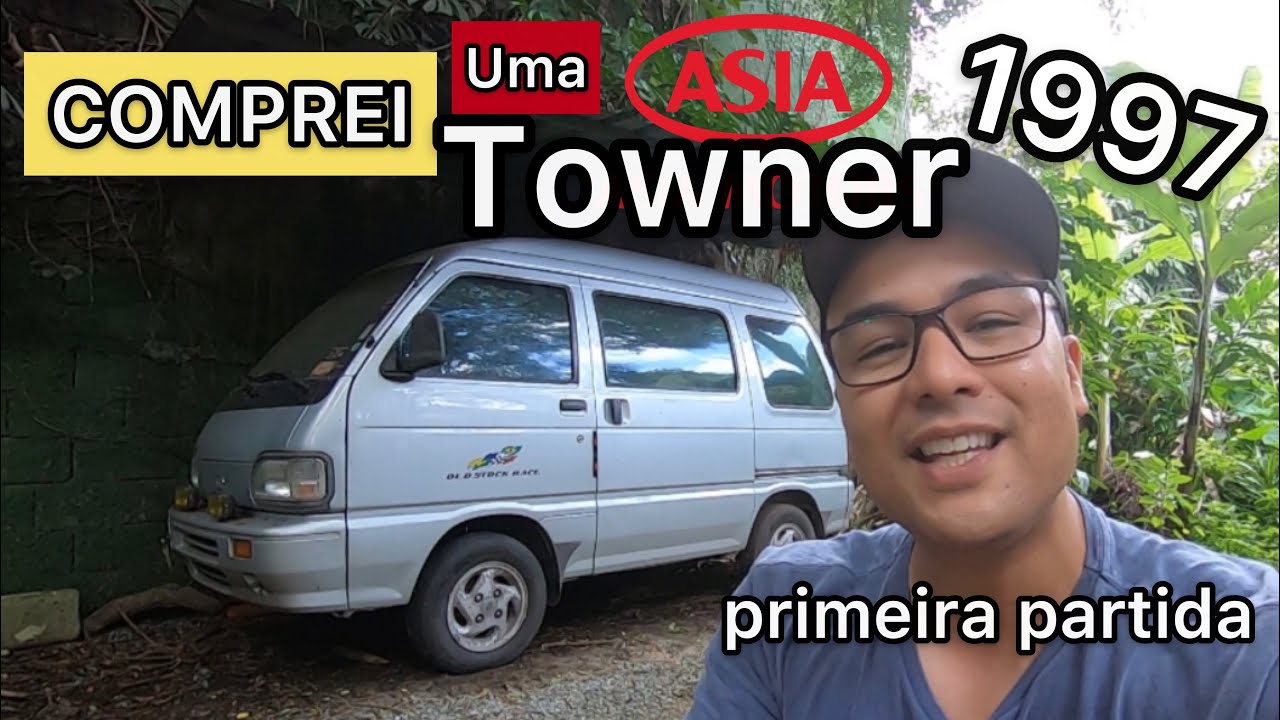 COMPREI UMA TOWNER 1997! Primeira partida, manutenção e primeira lavagem
