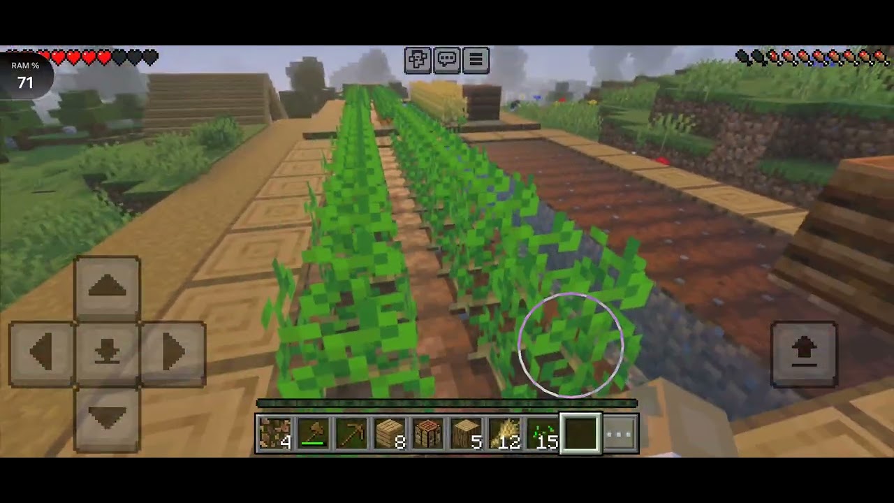 Very normal Minecraft PE Gameplay