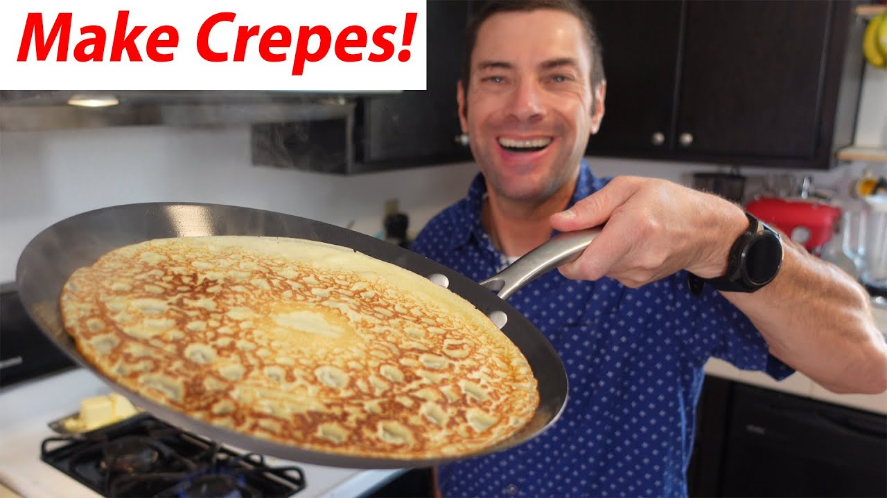 Homemade Crepes: Fast, Easy & Fun!