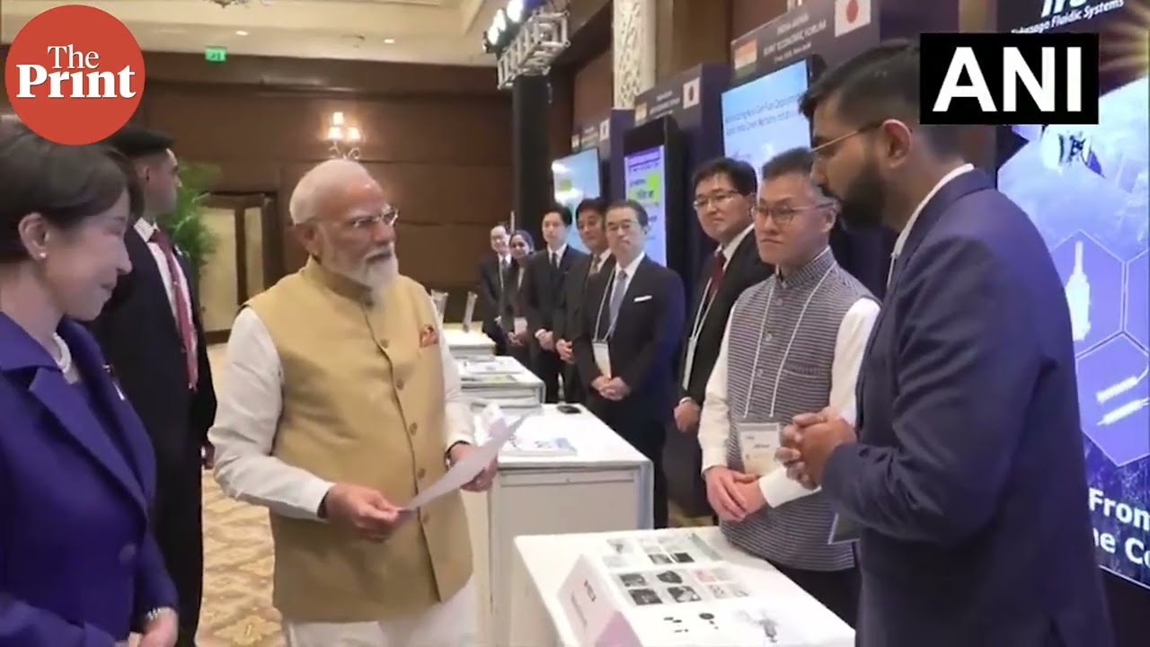 PM Modi & Japanese PM Takaichi at the India-Japan Joint Economic Forum