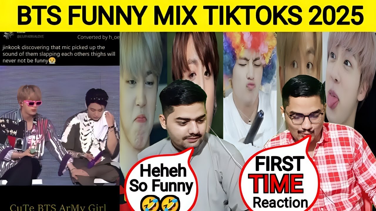 Pakistan Reaction on BTS Funny Tik Tok Video! hindi korean Tik Tok | BTS Army's Dance On hindi songs