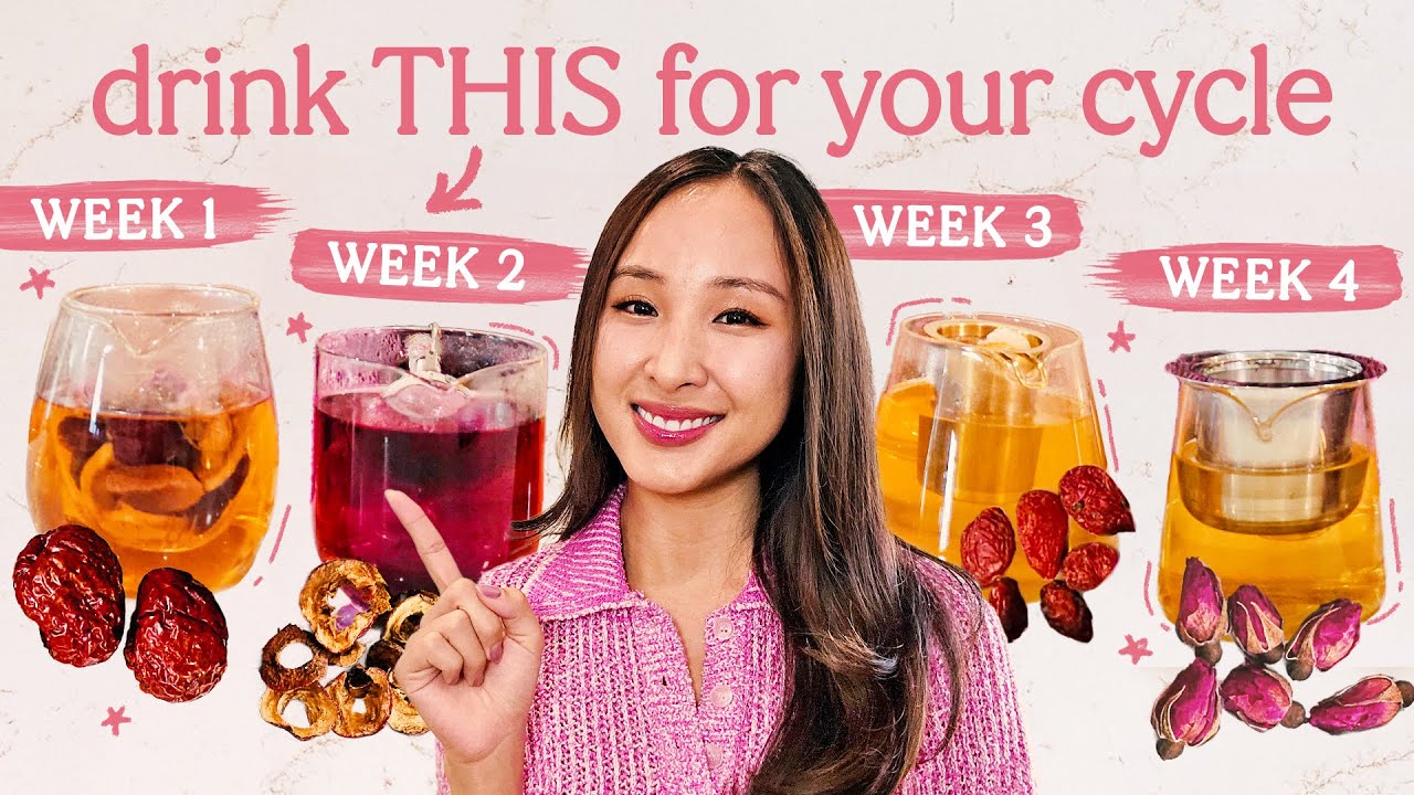 4 drinks you NEED for better periods! *cramps, fatigue & stress*