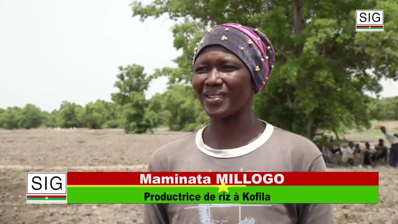 GouvActions: campagne agricole humide, le Gouvernement burkinabè appuie le monde rural