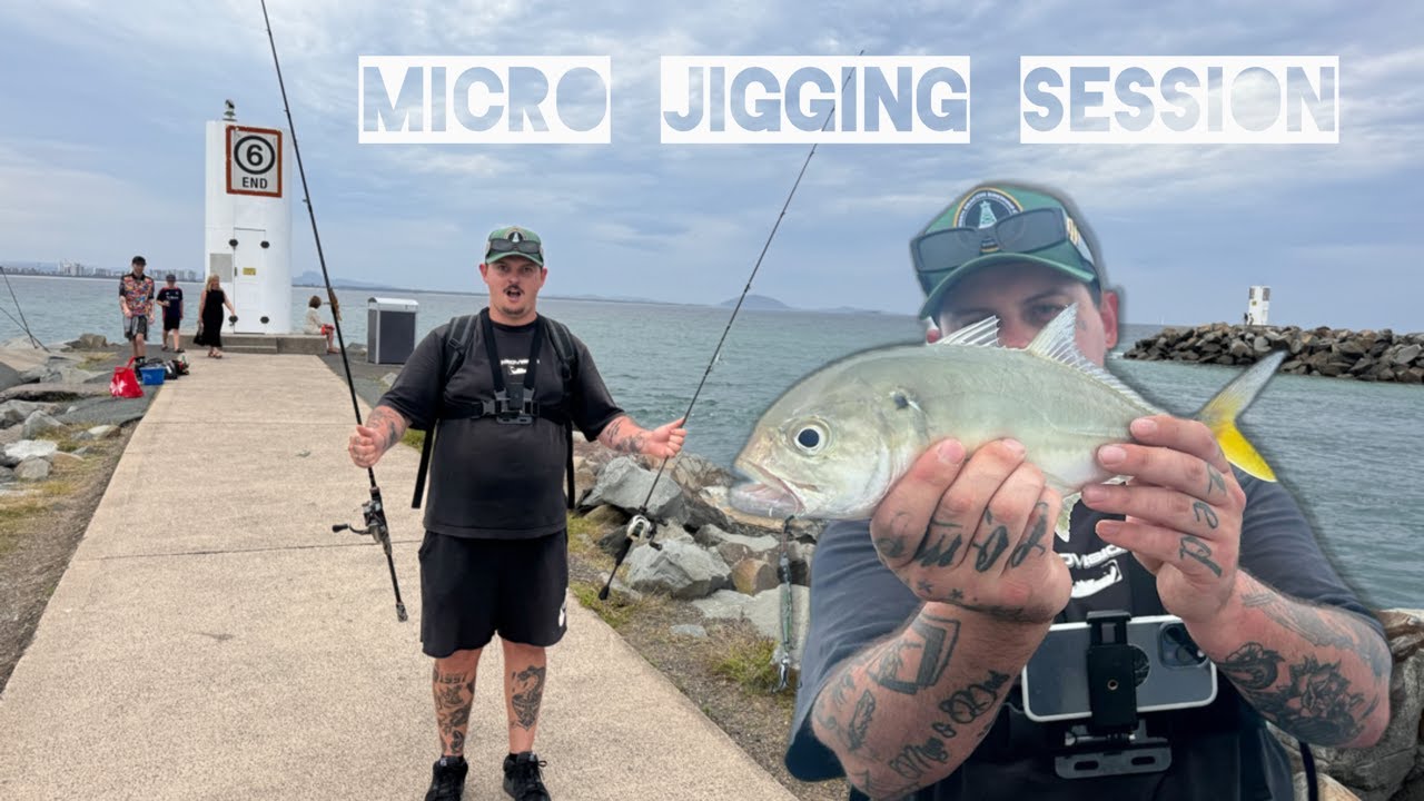Micro Jigging Session, Mooloolaba Spit