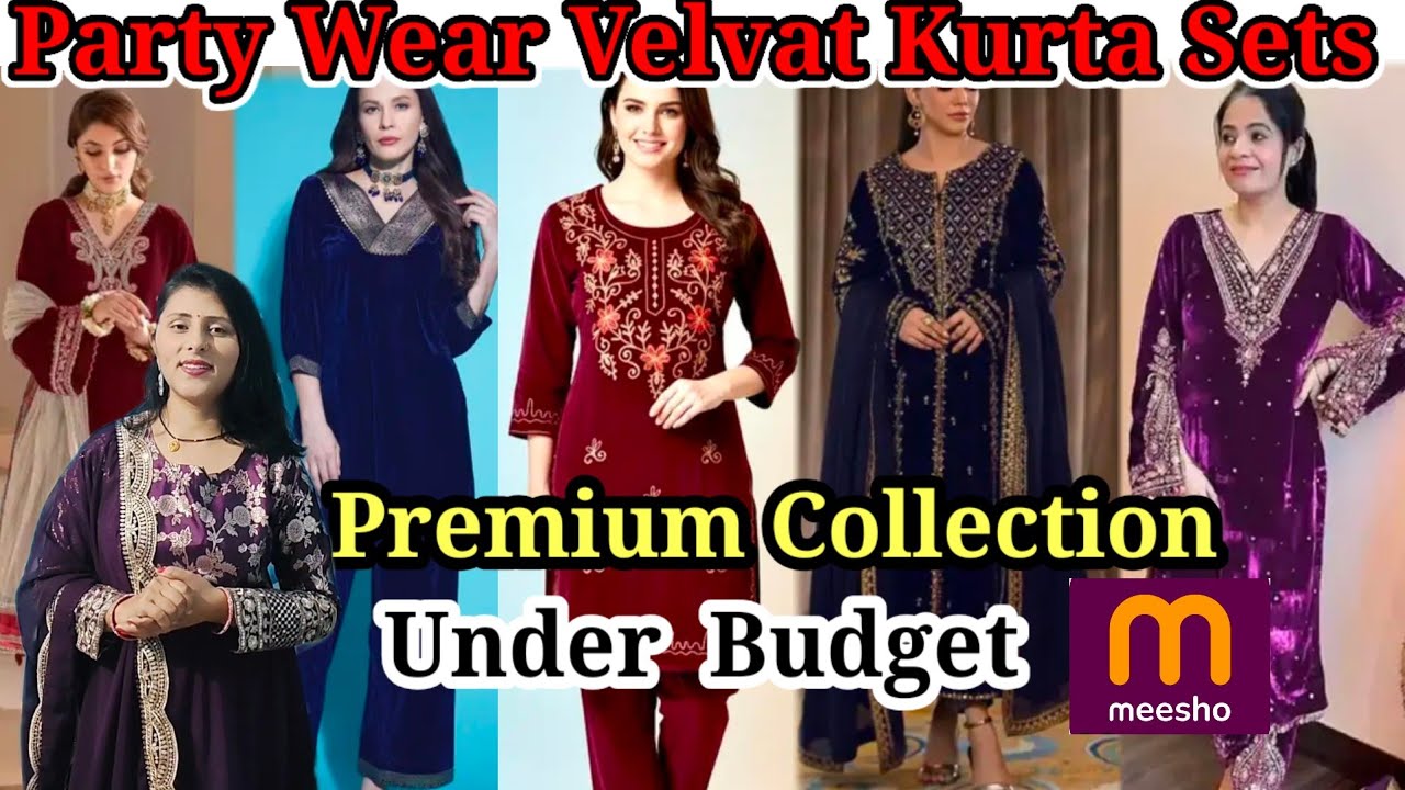 Velvat Kurta sets Collection|| winter Wear Wedding Collection|| @andeepvlogs