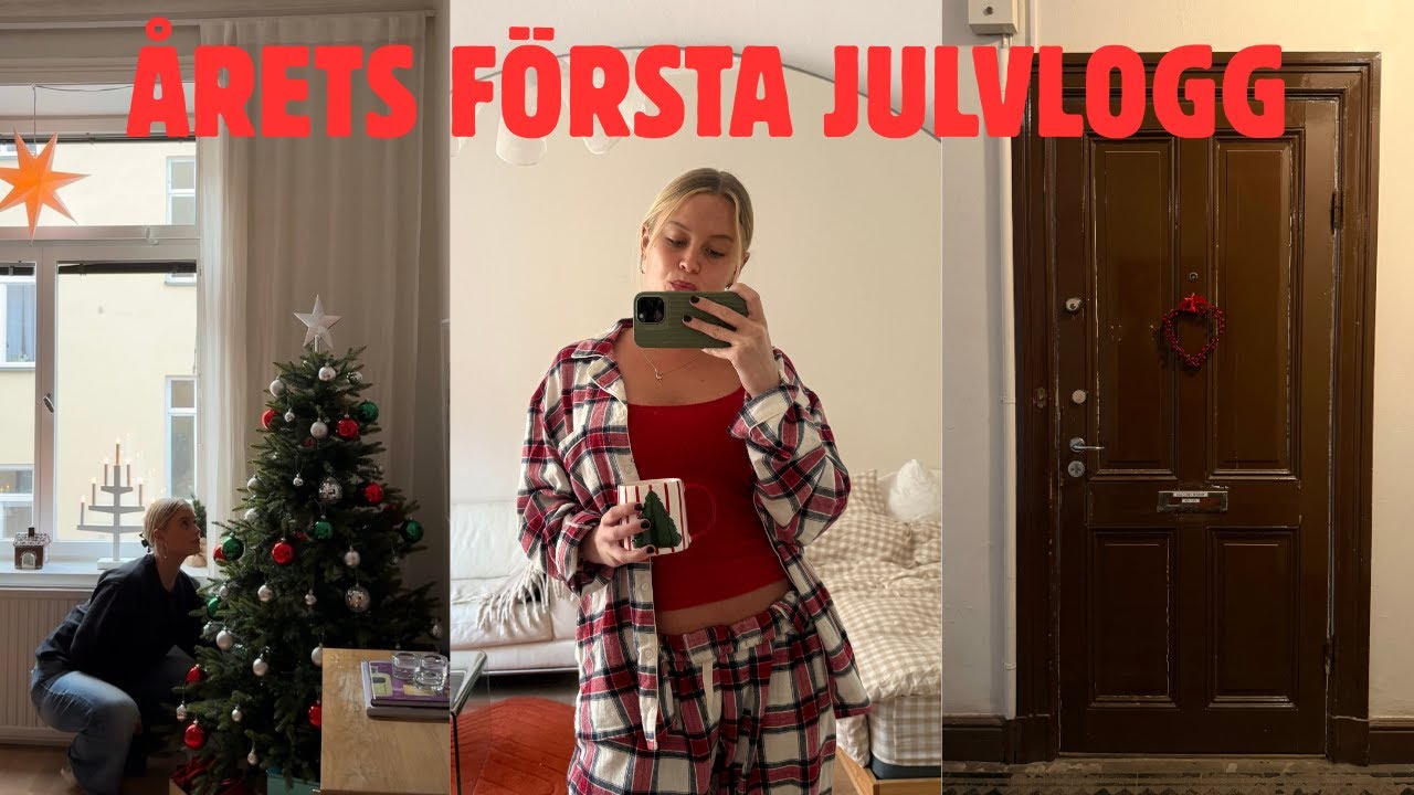 JULPYNTAR HELA LÄGENHETEN