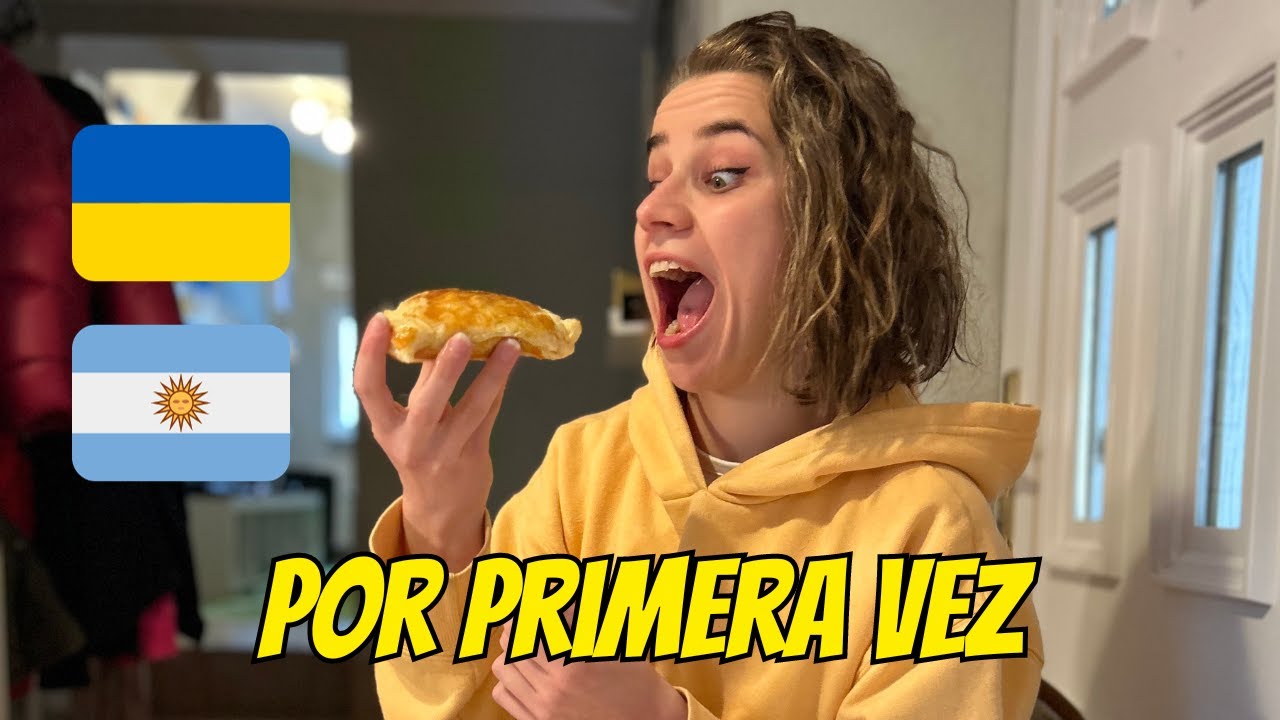 🇦🇷 🇺🇦 MI NOVIA UCRANIANA COCINA EMPANADAS POR PRIMERA VEZ 😱 - CULTURA ARGENTINA 🇦🇷 🇺🇦