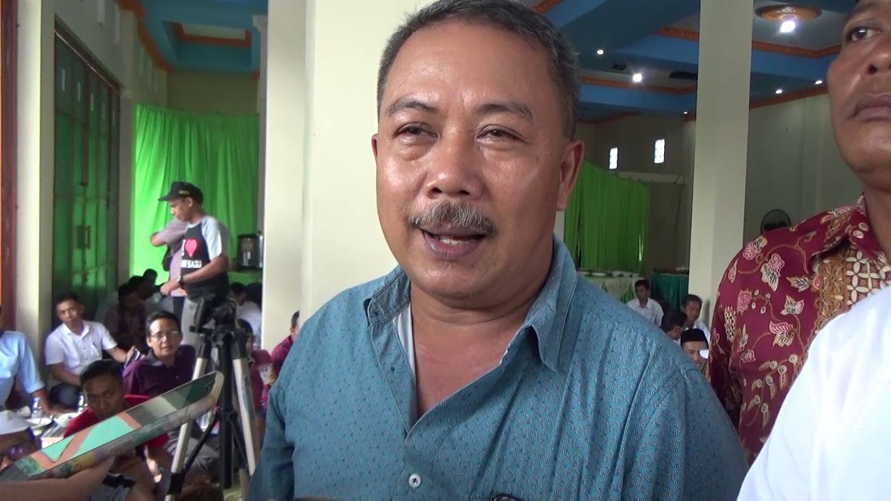 MUGIONO ( Calon Bupati Demak ) dapat undangan Lurah Lurah se Kabupaten Demak