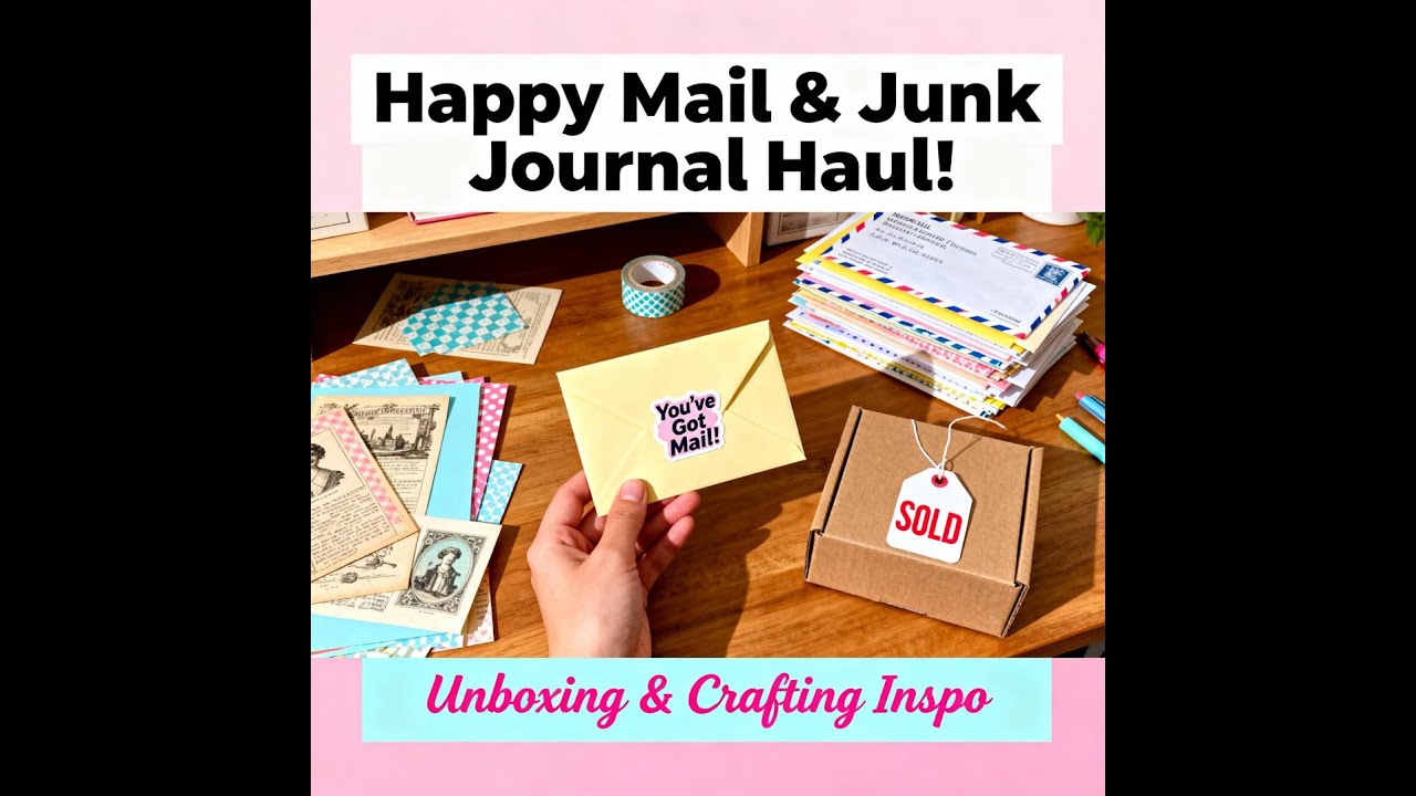Happy Mail/Purchases from @TheTravelingCrafter ,@crinkledpath , and @woolaminajunkjournals