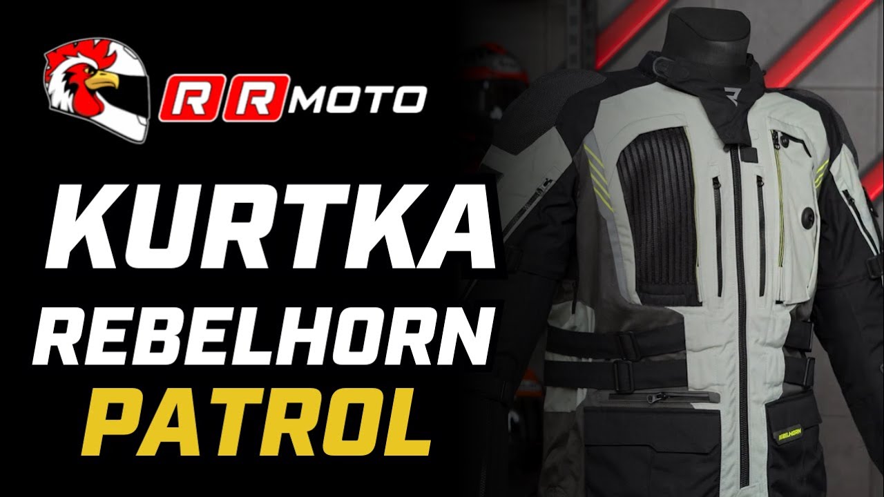 MOTOCYKLOWA KURTKA TURYSTYCZNA REBELHORN PATROL