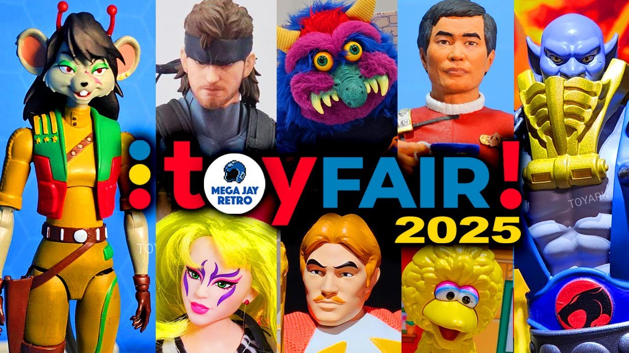 Surprise Reveals at the 2025 New York Toy Fair - Mega Jay Retro