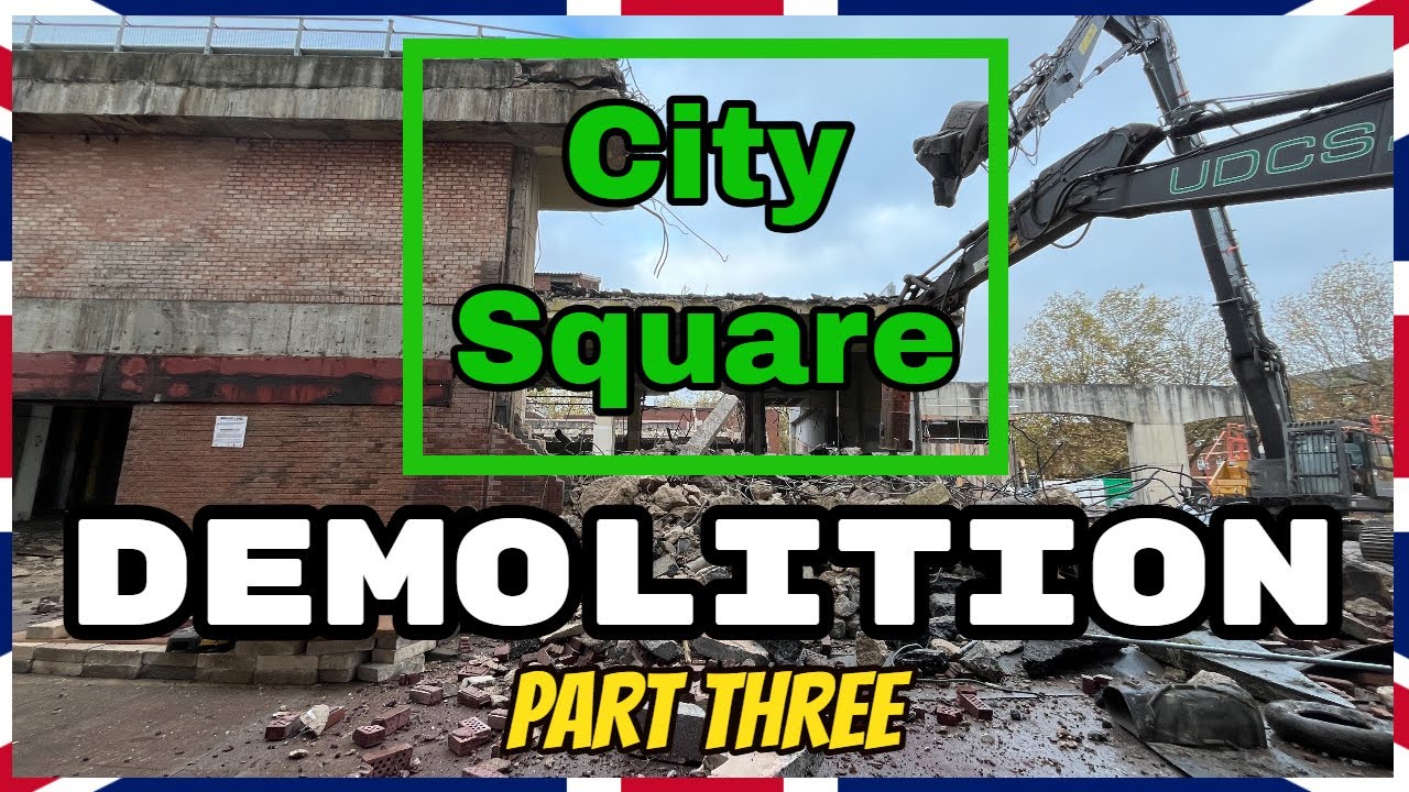 Lincoln City Square Demolition - Part Three
