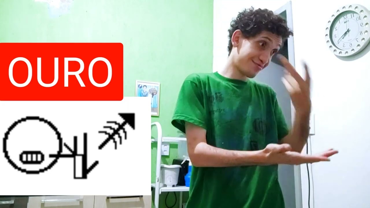 OURO | DOURADO - SINAL EM LIBRAS