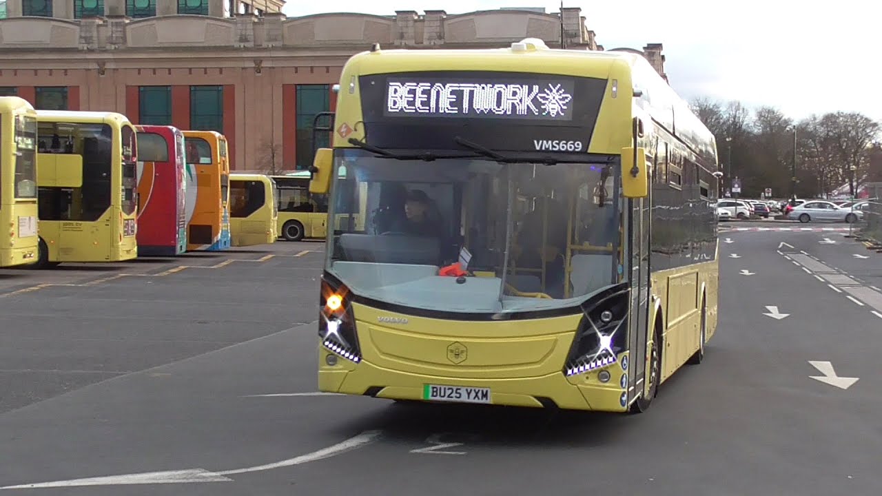 Buses and Trams at The Trafford Centre, Manchester - Saturday 27th December 2025