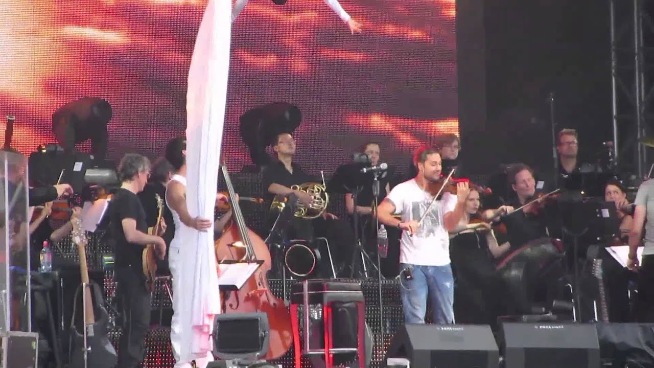 David Garrett Open Air Concert Mönchengladbach 2013
