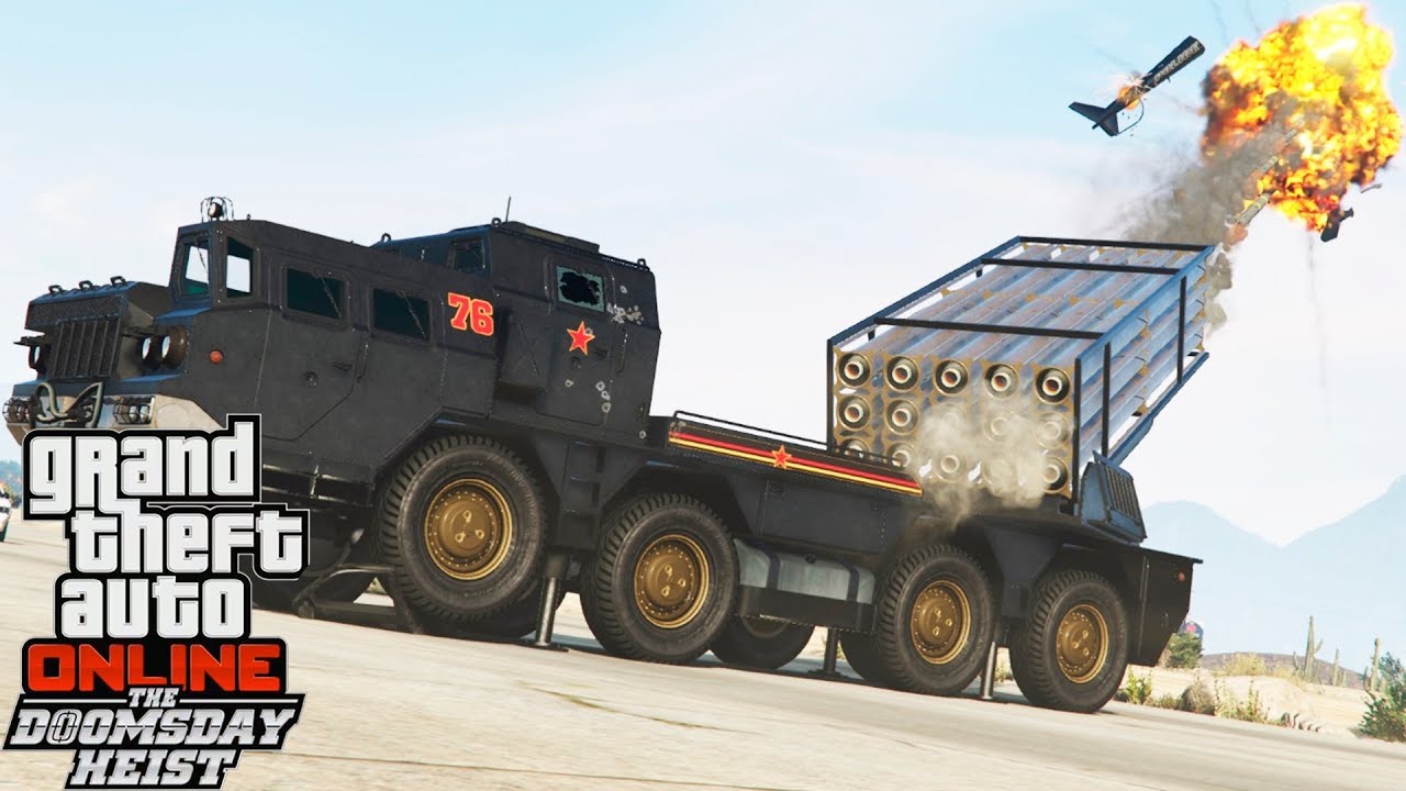 GTA 5 | EL CHERNOBOG BRUTALIDAD HECHA VEHÍCULO!! GTA V DLC THE DOOMSDAY HEIST | XxStratusxX