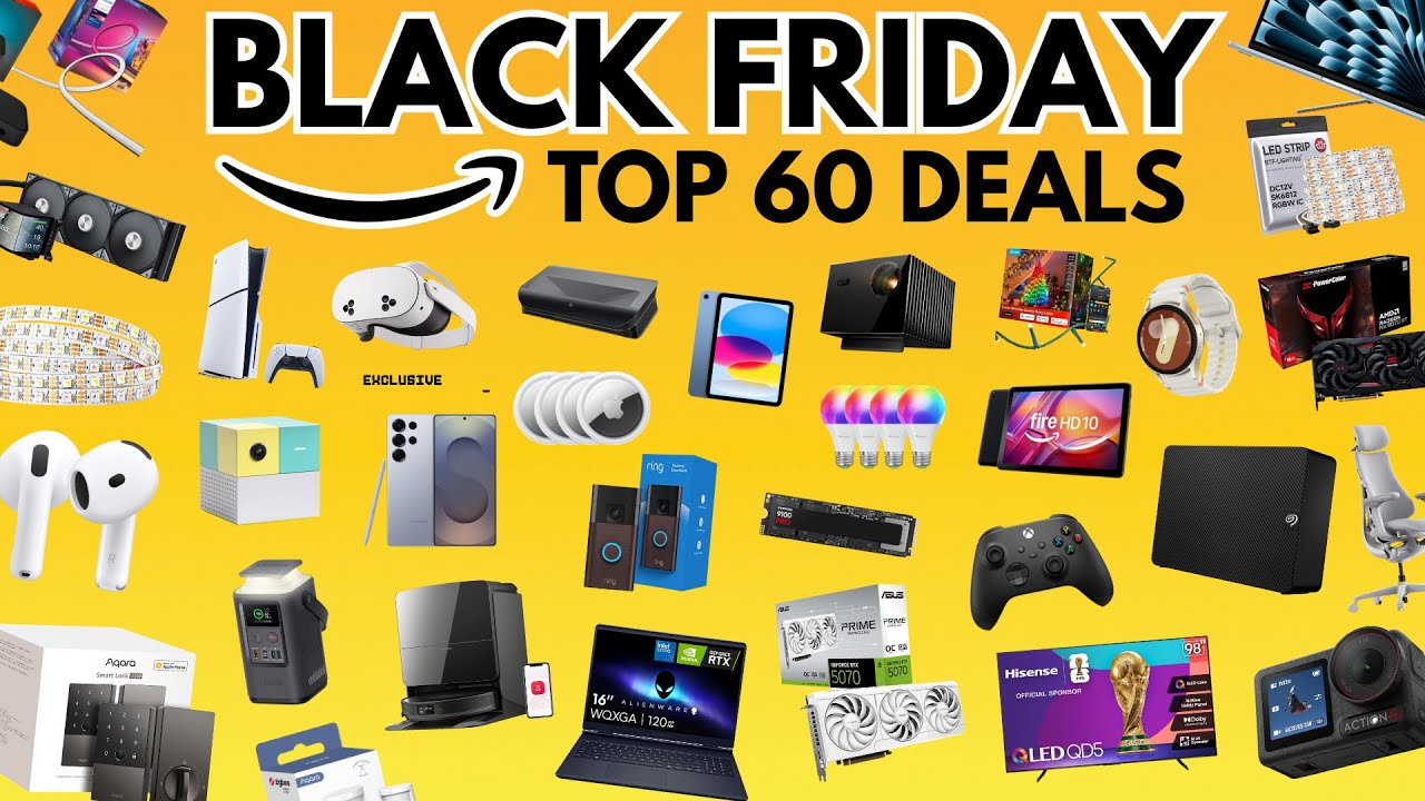 Top 60 BEST Black Friday Deals 2025 🤑