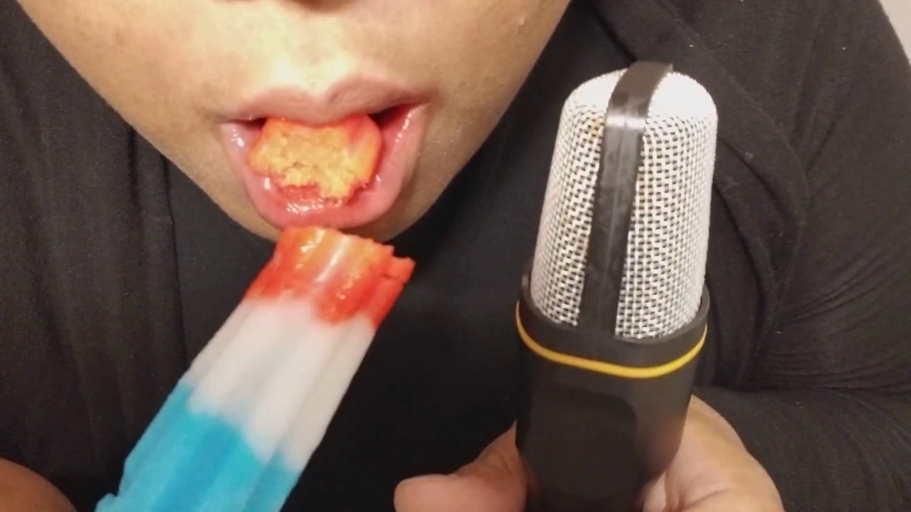 popsicle mukbang (eating sounds) ASMR