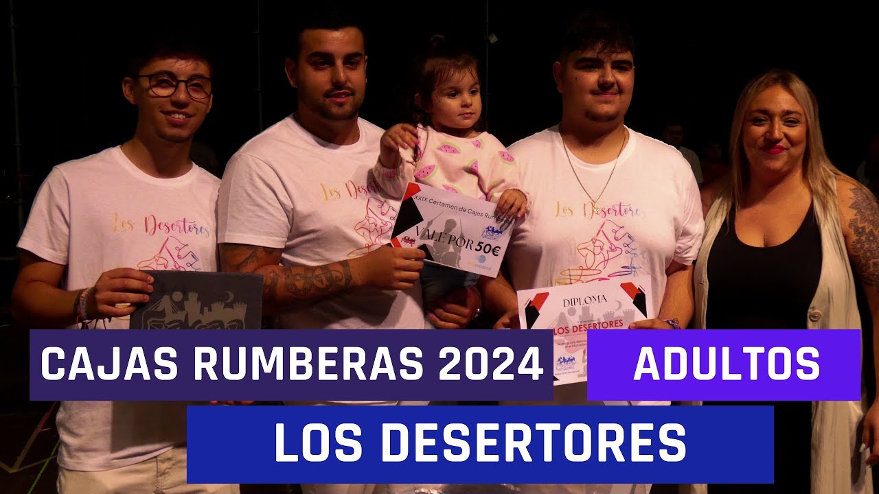 Los Desertores – Cajas Rumberas 2024 – Adultos