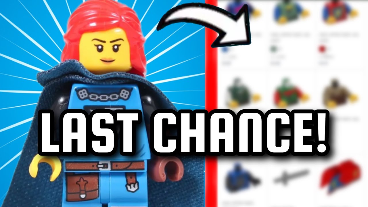 Эти детали LEGO CASTLE исчезнут НАВСЕГДА!