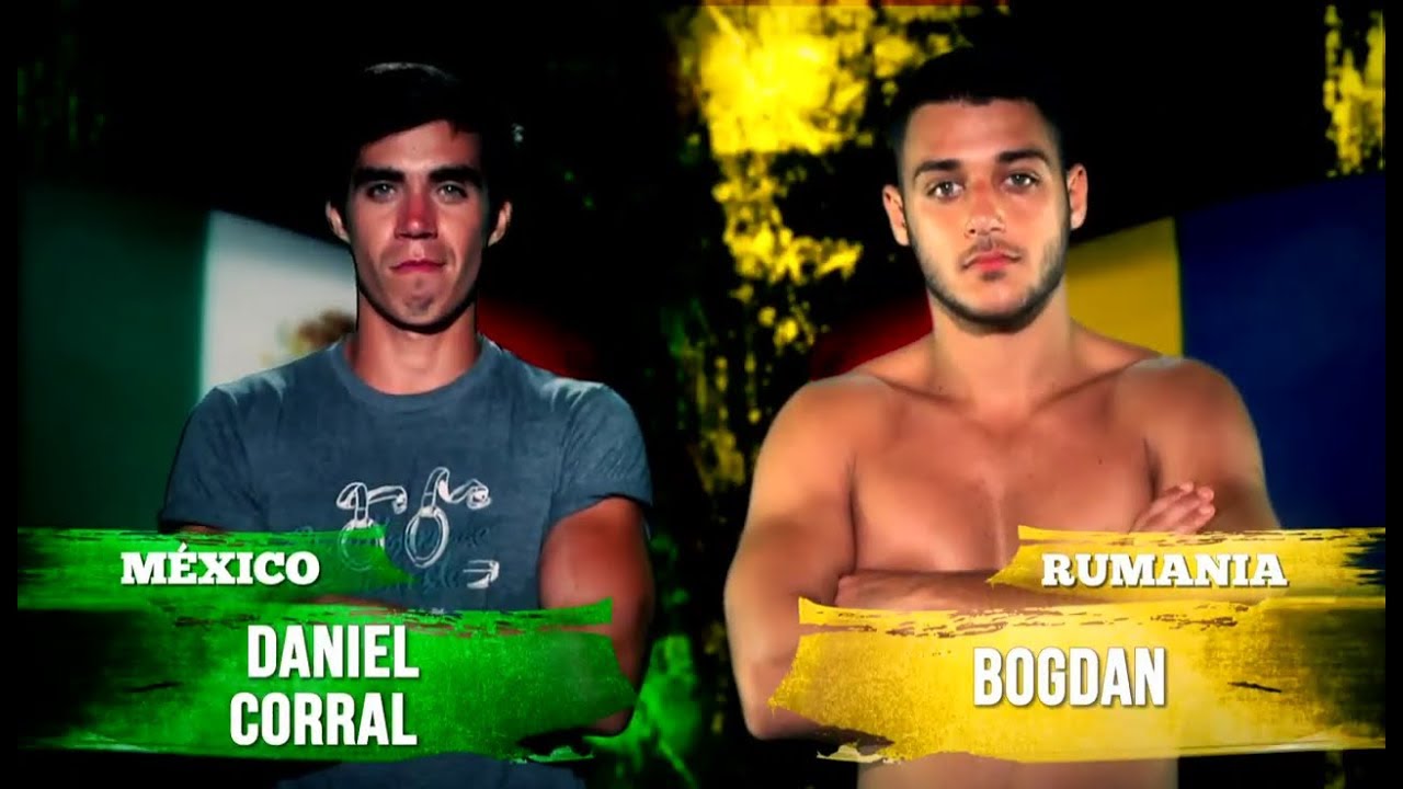 Daniel Corral VS Bogdan México VS Rumanía Exatlon 2018