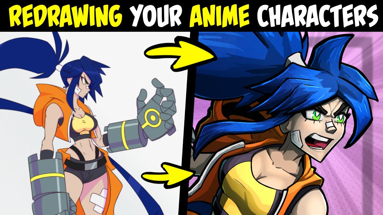 Redrawing Subscribers Original Anime Characters (Lore & Speedpaint) Ft. MHA, One Piece and more!