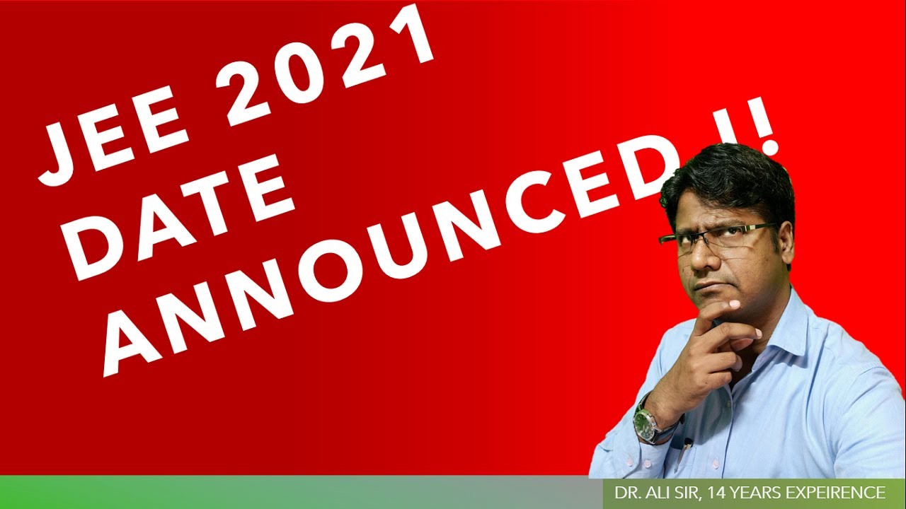 JEE Main 2021 New Exam Dates Announcement and Latest News | UNIQUECLASSES Live