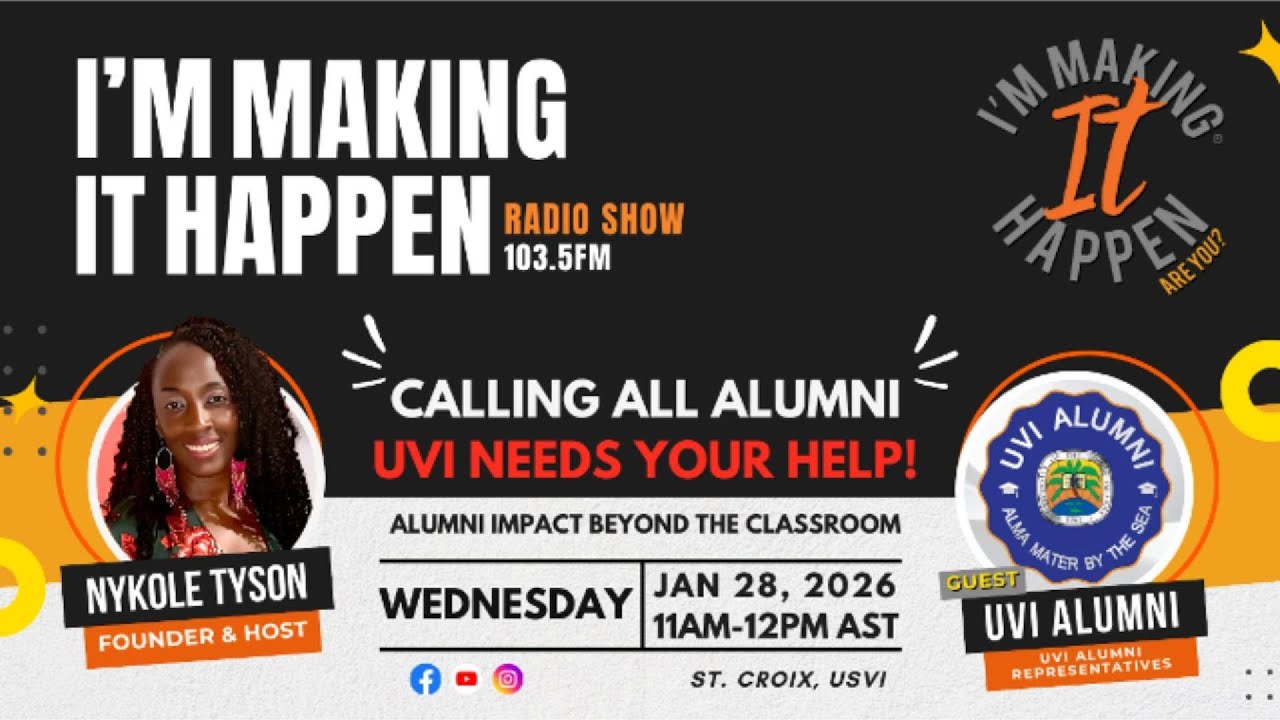 Calling All UVI Alumni: UVI's Upcoming Alumni Unfiltered Event