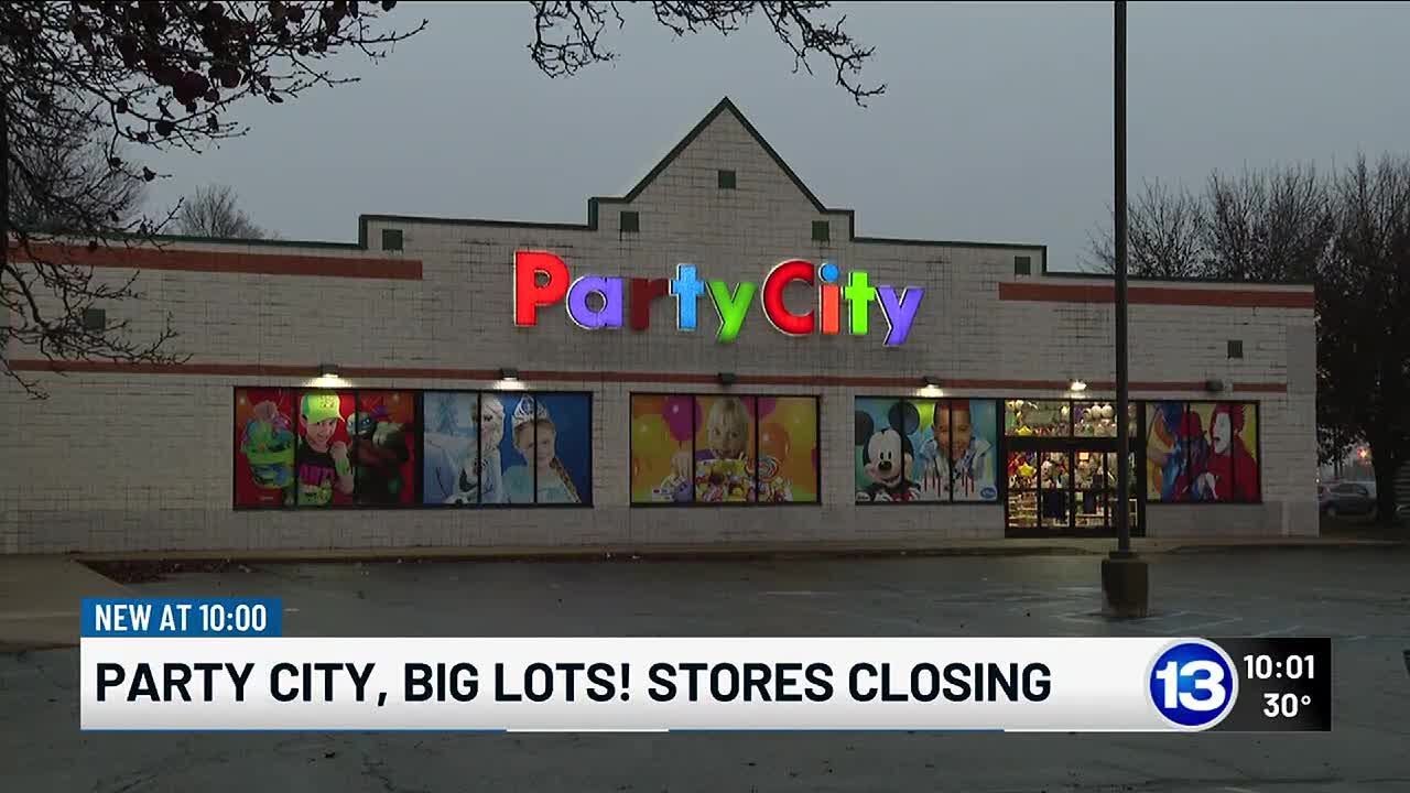 Party City, Big Lots! stores closing