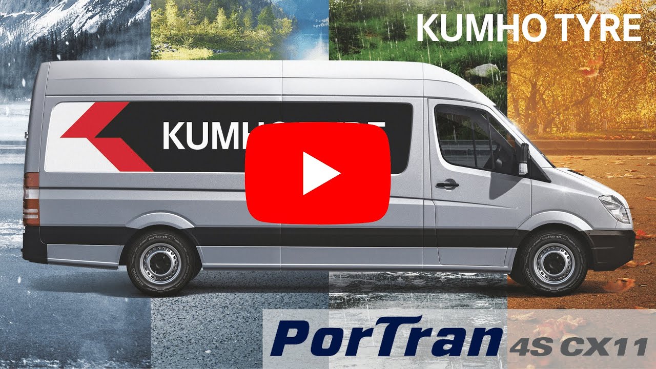 Kumho Tire France - PORTRAN 4S CX11 - Pneu v&eacute;hicules utilitaires 4 saisons