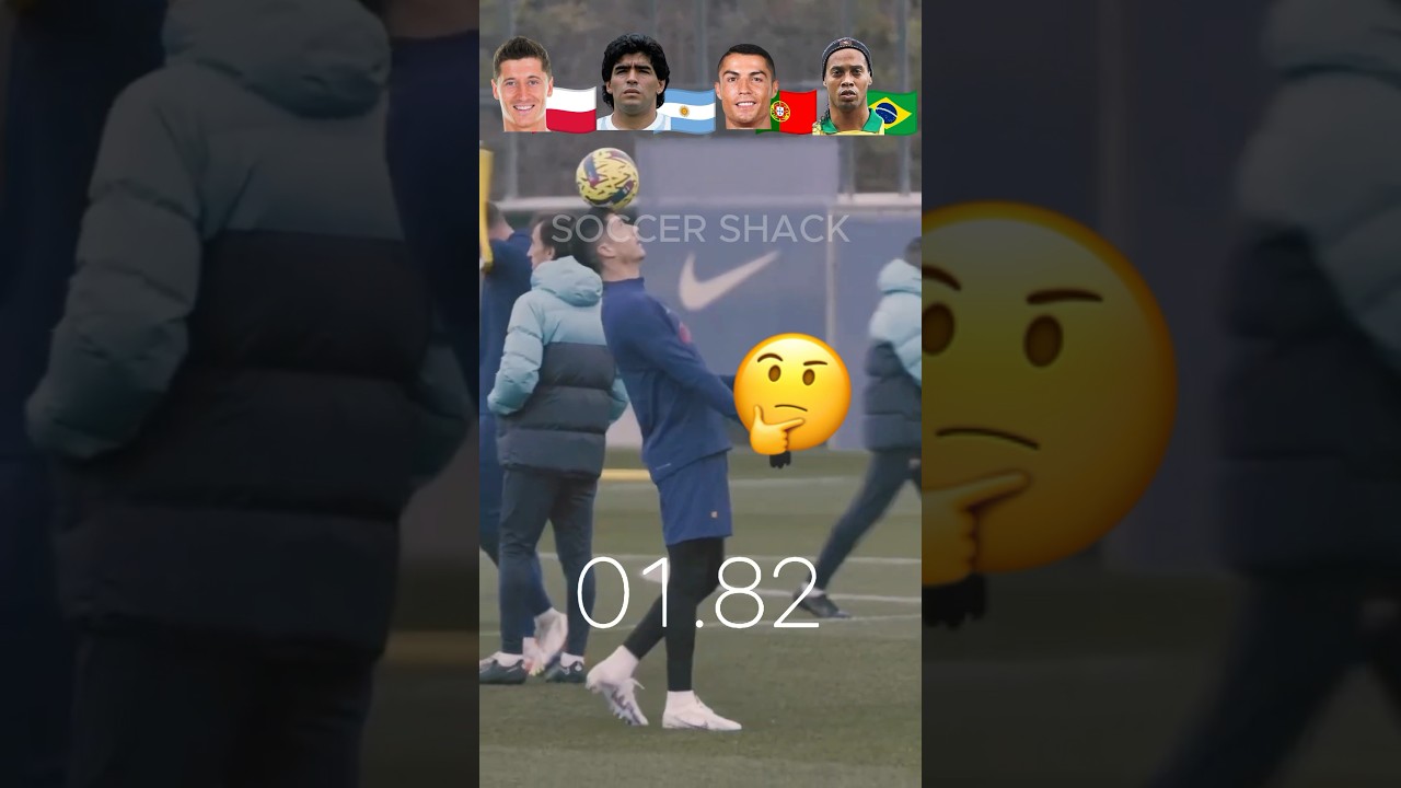 Lewandowski vs Maradona vs Ronaldo vs Ronaldinho | Headstall Challenge 😈🥶