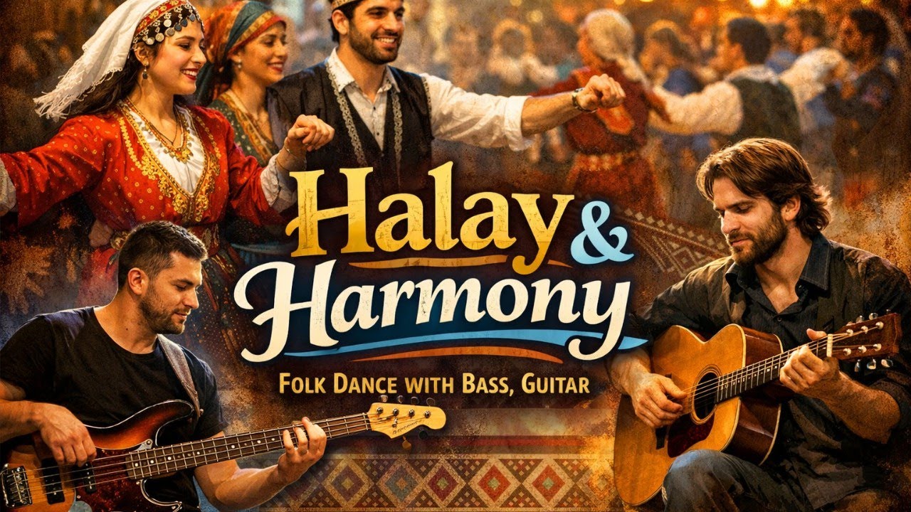 Halay & Harmony 🔥 Folk Dance Meets Bass & Guitar