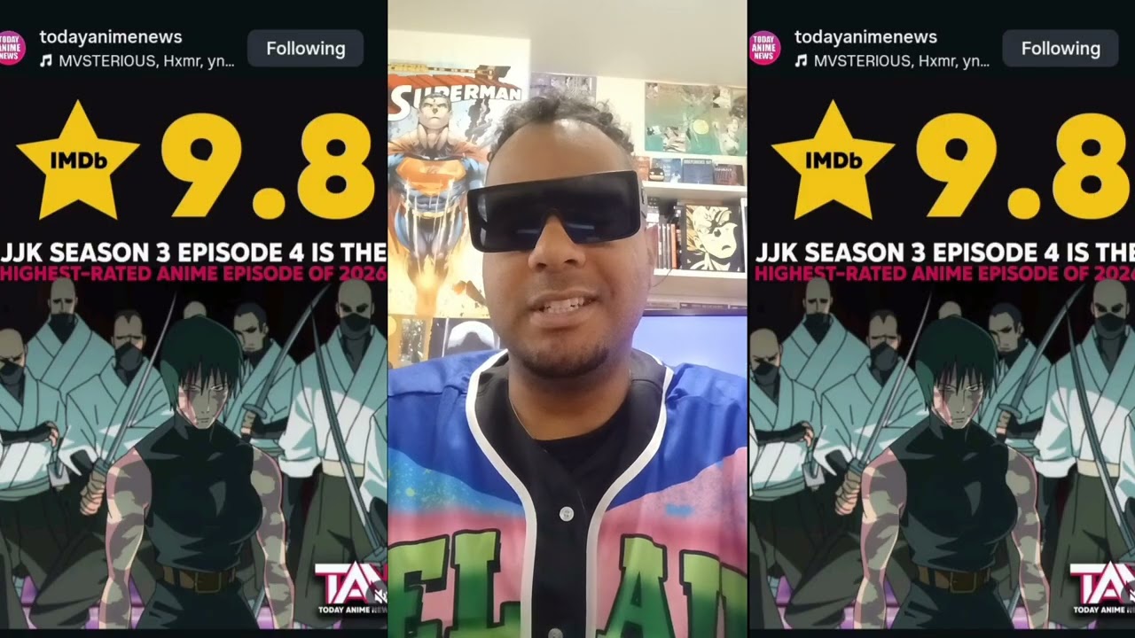 Jujutsu Kaisen S3: E4 gets a 9.8/10 rating score?????
